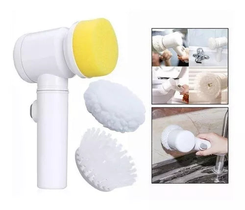 🧹 Cepillo Eléctrico Multiuso 5 en 1 – ¡Limpia Más, Esfuérzate Menos! 🔋✨